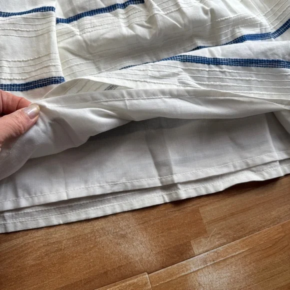 Mayoral summer  blue and white striped halter style size 10 nwt - Picture 4 of 11